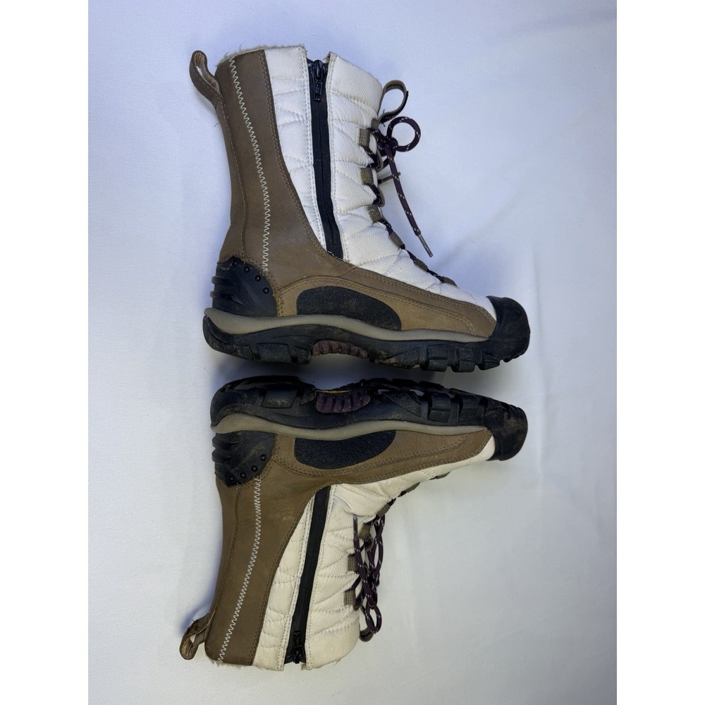Keen Vail Winter Boot Women's 7 Beige Tan Insulated Waterproof 400 Gram In Toe - Picture 10 of 10